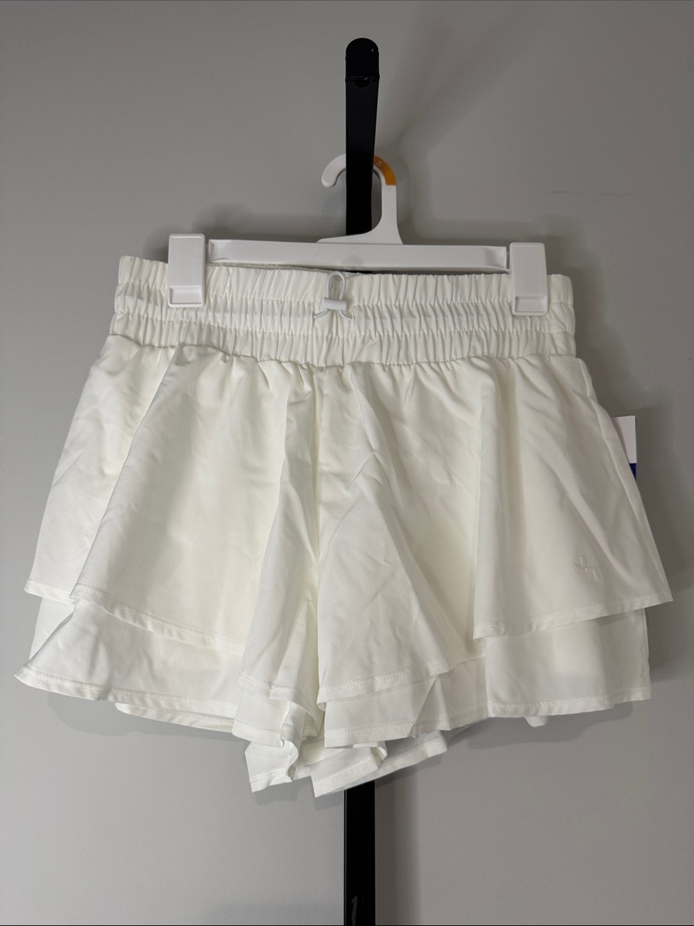 JoyLab High-Rise Active Shorts White Size Small S New NWT